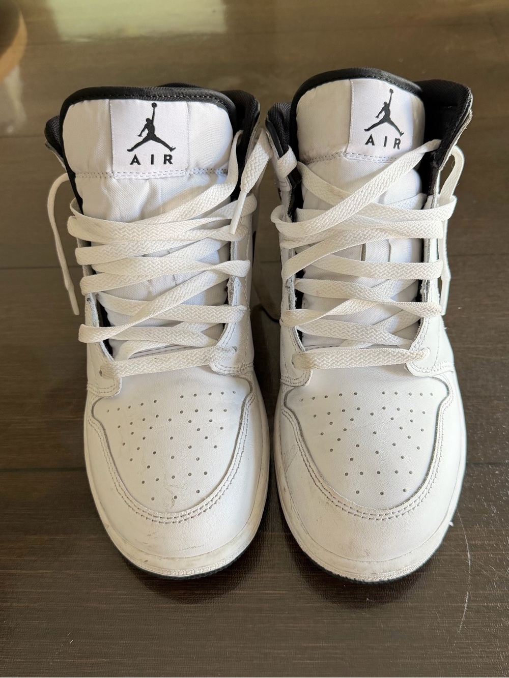 Jordan 1 Mid GS Reverse Panda Sz 7Y